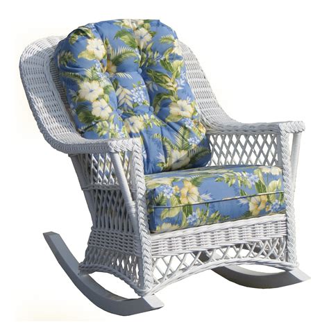 The 15 Best Collection of Wicker Rocking Chairs with Cushions