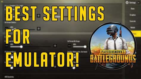 Without proper sensitivity settings, you. PUBG Mobile Emulator Best Settings! Fix Lagging🔥🔥 - YouTube