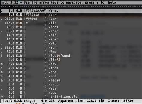 Linux Command To Get Size Of Files And Directories Present In A