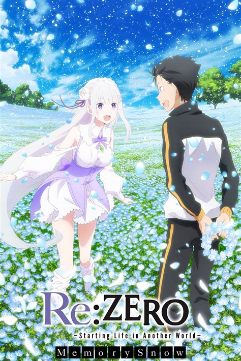 Re ZERO Starting Life In Another World Memory Snow 2018 Posters
