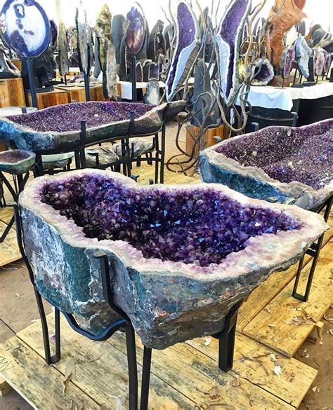 Obsessing Over These Amethyst Tables Right Now 😍😍😍 Tag Someone To See
