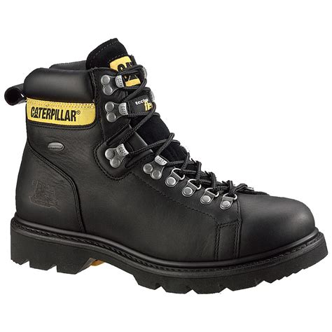 Mens Caterpillar® Alaska Fx Waterproof Steel Toe Boots 195435 Work