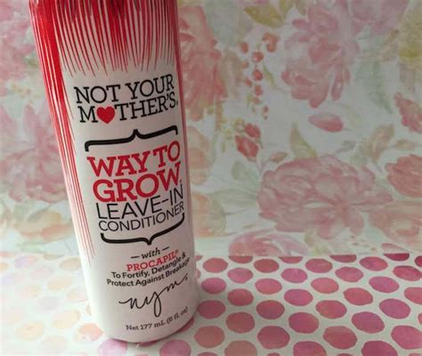 Not Your Mothers Way To Grow Leave In Conditioner Review Hallam Wonsize