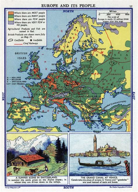 Europe And Its People 1935 Europa