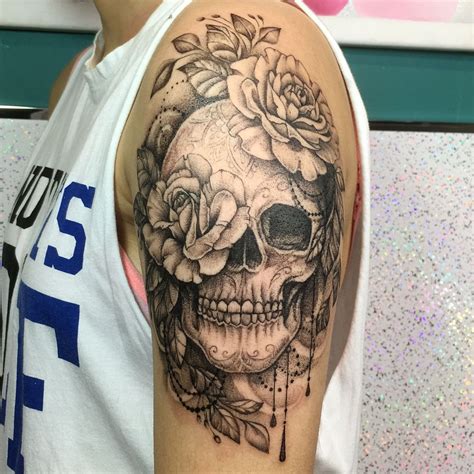 Untitled Feminine Skull Tattoos Skull Sleeve Tattoos Badass Tattoos
