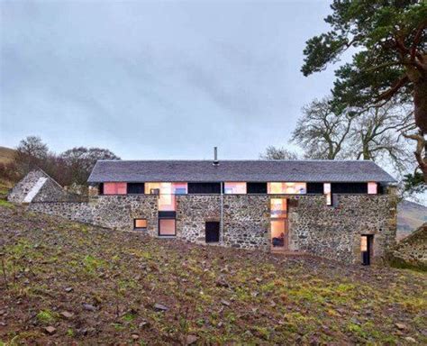 Modern Scottish Retreat Is Disguised As An Old Stone Mill