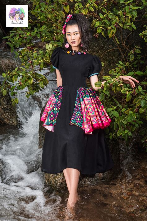 mai-ntxawm-hmong-inspired-dress-inspired-dress,-one-piece-dress,-dresses
