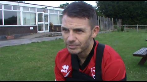 Cheltenham Town Striker Jamie Cureton On His First Goal And A Dislocated Shoulder Youtube