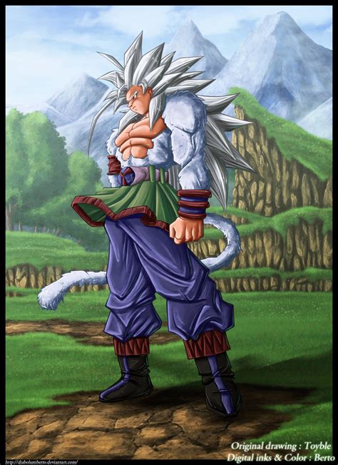 Aunque no los creas es cierto!!! Son Goku : Dragon Ball AF SSJ5 by diabolumberto on DeviantArt