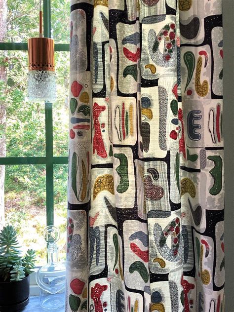 Excited To Share This Item From My Etsy Shop Curtains Barkcloth