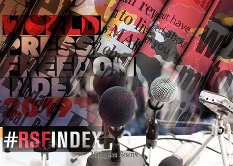 Freedom of the press or freedom of the media is the principle that communication and expression through various media, including printed and electronic media, especially published materials, should be considered a right to be exercised freely. Malaysia's ranking improves in press freedom index