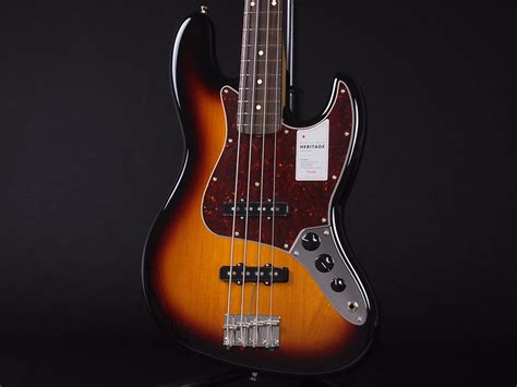 Fender Made In Japan Heritage 60s Jazz Bass Rosewood Fingerboard 3