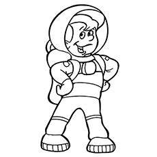 Children's coloring pages online allow your child to color on the computer screen. Top 10 Free Printable Astronaut Coloring Pages Online