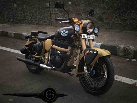 This Customised Royal Enfield Classic Looks Like Fortress on Wheels