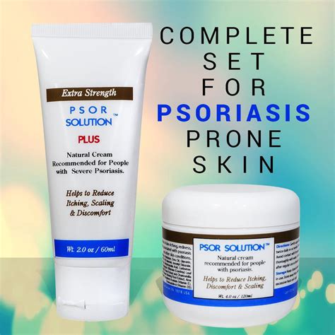 Psoriasis Treatment Kit Of Natural Ointment And Healing Cream Psor