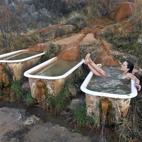 Soaking In The Desert Bath Tubs Of A Pioneers Hot Spring