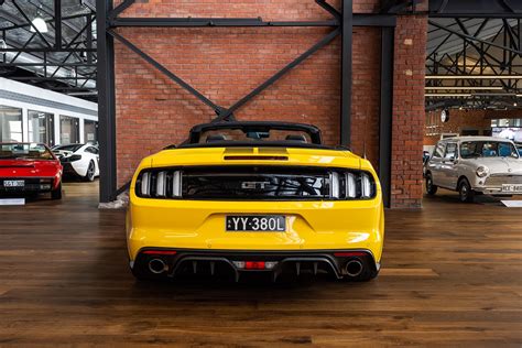 Ford Mustang Convertible Yellow 7 Richmonds Classic And Prestige