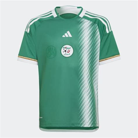Adidas Algeria Kids Ss Away Shirt 2022 Hf1429 Footycom