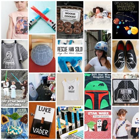 Maybe you would like to learn more about one of these? DIY Star Wars Crafts and Party Ideas - Rae Gun Ramblings