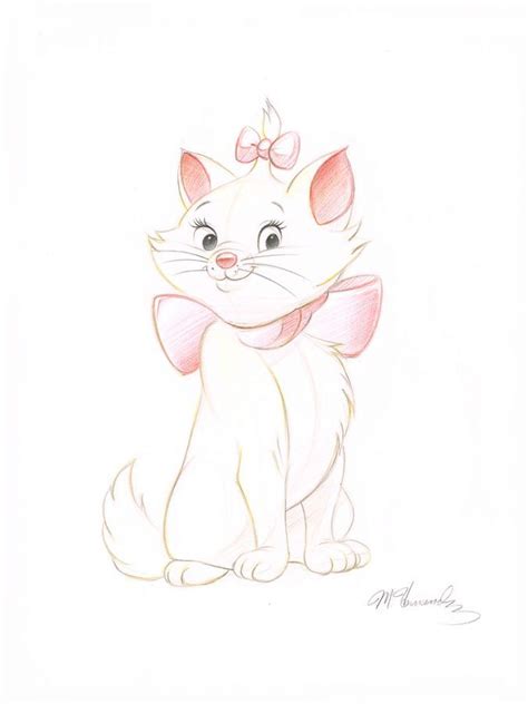 The Aristocats ~ Marie ~ Disney Disney Fine Art Cute Disney Drawings