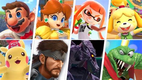 Super Smash Bros Ultimate All 74 Characters Gameplay And All Final