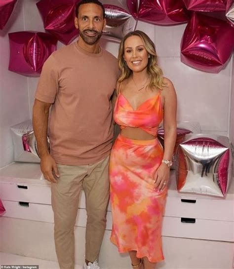 Inside Kate Wright And Rio Ferdinand S Wedding Daily Mail Online