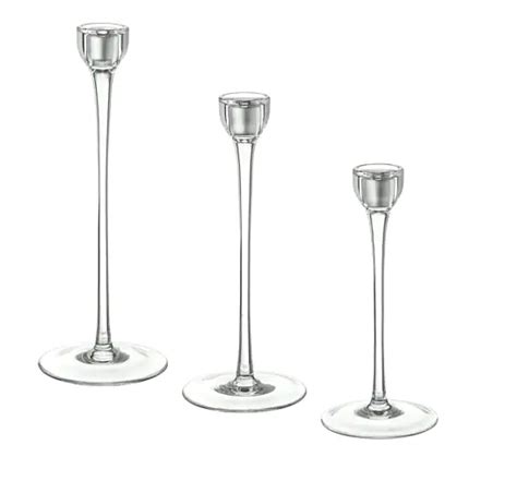 Glass Tall Candlestick Holders The Wedding Event Creators