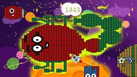 Numberblock Puzzle Tetris Game 1443 Scorpion Asmr Space X Fanmade