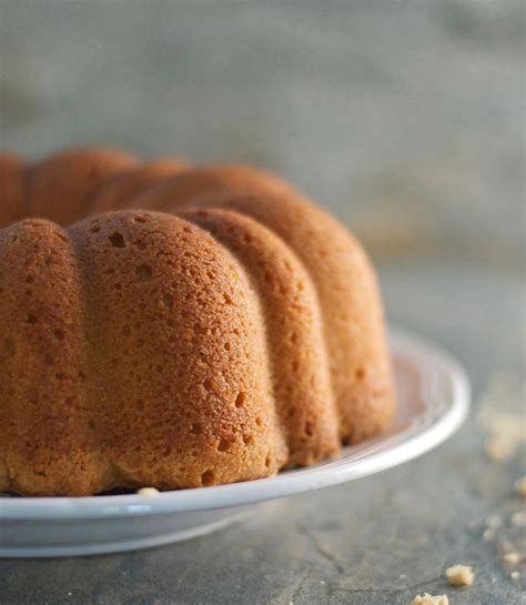 In order to get the same volumn in this sugar free version, i add the addition of nonfat dry milk powder & baking soda. Gluten Free Brown Sugar Pound Cake | Let's Be Yummy