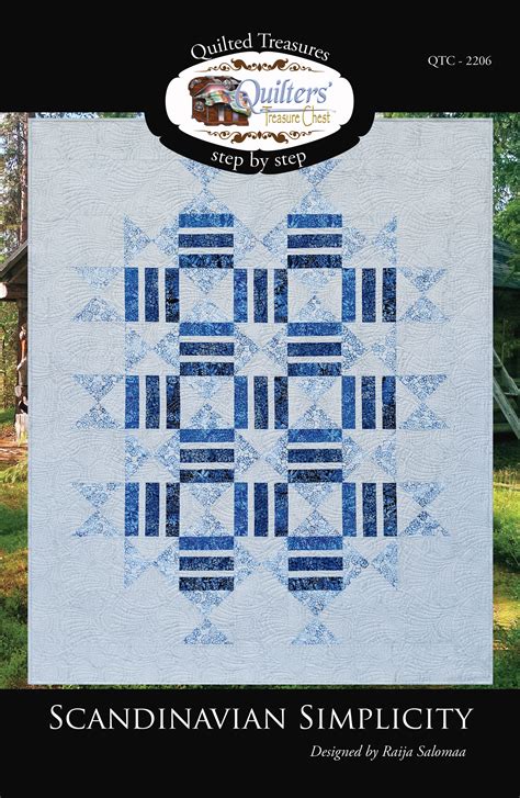 Scandinavian Simplicity Printed Quilt Pattern