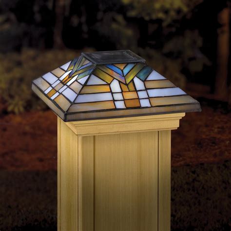 Shop Maine Ornamental 6-in x 6-in Stained Glass and Wood ...