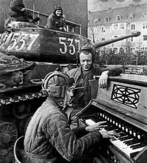 Please Colorize This Image Of A Ss Soldier Forced To Play Piano During