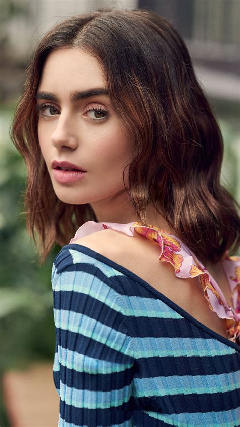 322764 Lily Collins Beautiful 4k Phone Hd Wallpapers Images