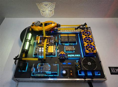 9 Ridiculously Awesome Wall Mounted Pc Build Examples