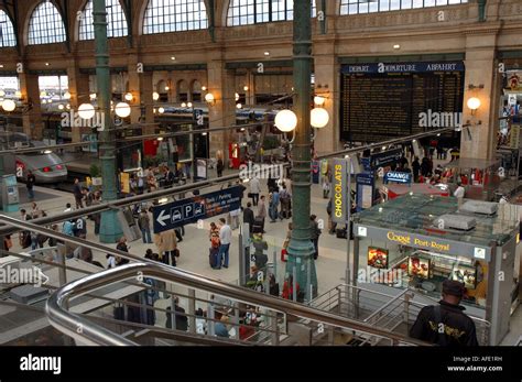 Gare Du Nord Paris France Stock Photo Alamy