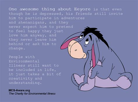 Eeyore S Friends Still Invite Him To Do Things Even Though They Know He Might Not Make It