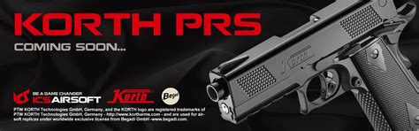 Korth Prs The 1st Korth Licensed Pistol Is Soon Available Ics Airsoft