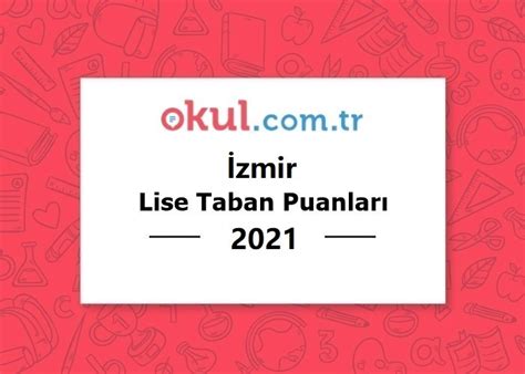 01.07.2021 01:20 | son güncelleme: İzmir Liseleri LGS Taban Puanları ve Yüzdelik Dilimleri 2021