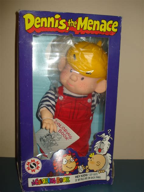 This Is A 1990s Usa Version Of Dennis The Menace Soft Toy By Mighty
