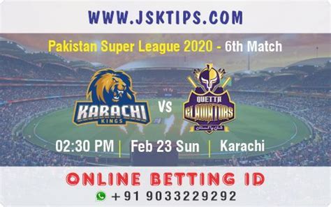 You can buy your tour tickets from trip.com. Match Prediction - Karachi Kings vs Quetta Gladiators, 6th ...