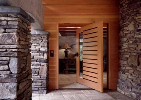 desain interior rumah minimalis  batu alam