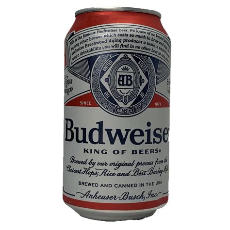 Budweiser Beer Can Logo