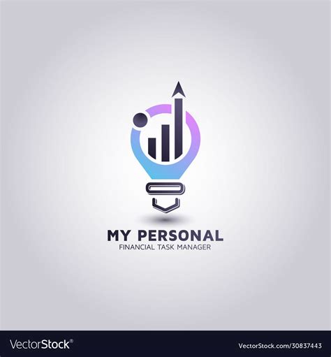 Template For Financial Advisor Logos Design Vector Image