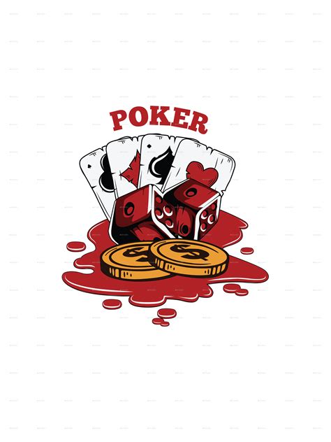 Including transparent png clip art, cartoon, icon, logo, silhouette, watercolors, outlines, etc. Poker T-Shirt Design by imanvector | GraphicRiver