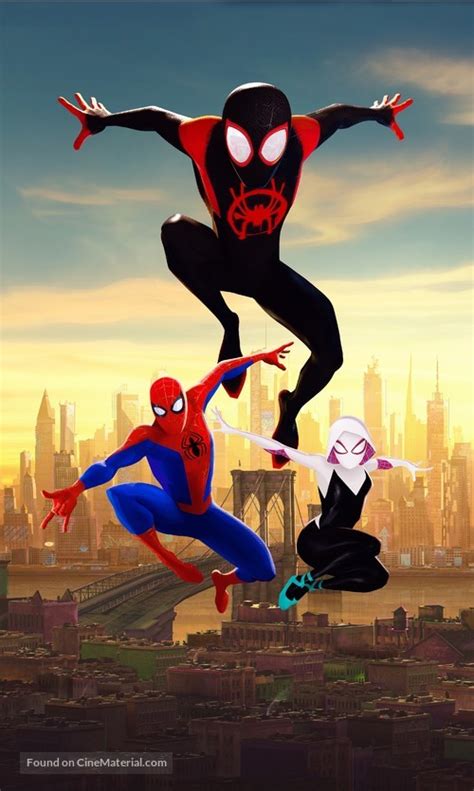 Spider Man Into The Spider Verse 2018 Key Art