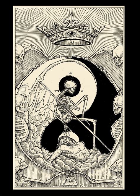 Tarot Death Card Poster By Erike Miranda Displate
