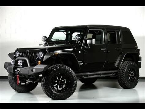 2013 Jeep Wrangler Unlimited Lifted Fastback 4 Sale - YouTube