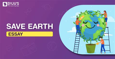 Save Earth Essay How To Save Earth Essay For Children