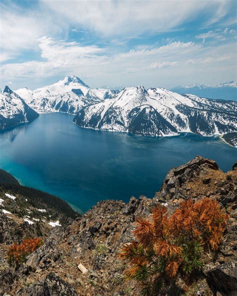 Garabaldi Lake In British Columbia Looking Pretty Majestic After Hiking