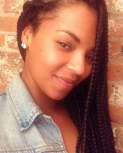 Ashanti Instagrams New Box Braid Hairstyle The Style News Network